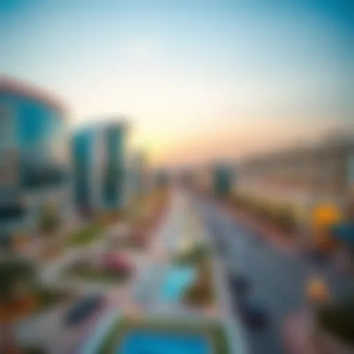 A panoramic view of Al Ain Holding's flagship development