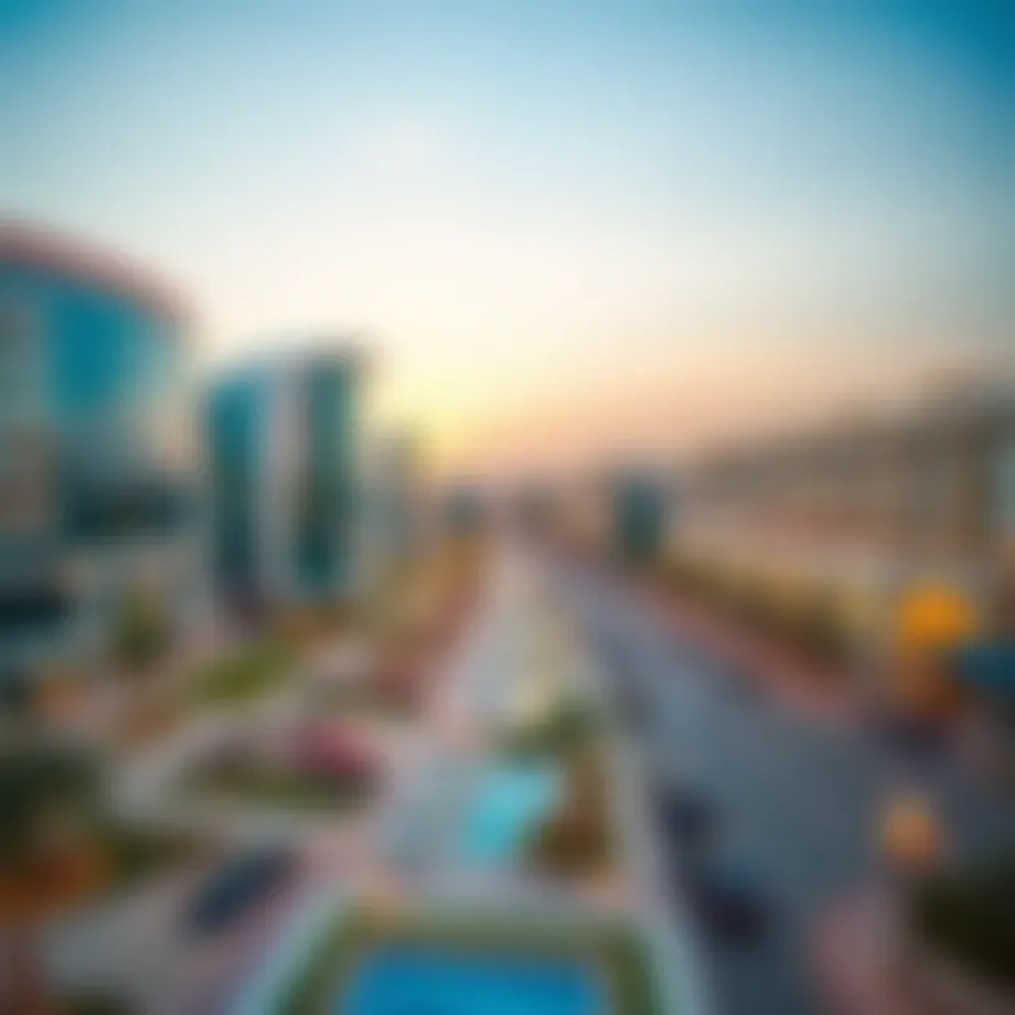 A panoramic view of Al Ain Holding's flagship development