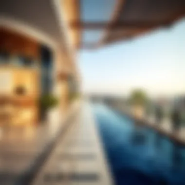 Luxurious lifestyle amenities in a Dubai property