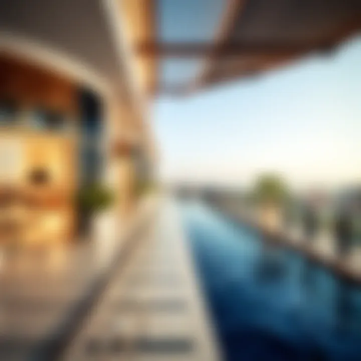 Luxurious lifestyle amenities in a Dubai property
