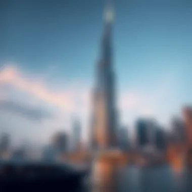 Dubai Creek Tower: A Marvel Against the Skyline Stunning view of Dubai Creek Tower against the skyline