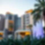 Stunning exterior view of Address JBR Dubai showcasing modern architecture
