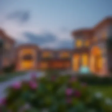 Sophisticated Architecture of Dubai Hills Golf Grove Elegant architectural designs in Dubai Hills Golf Grove