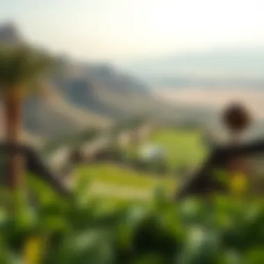 Breathtaking Landscape of Dubai Hills Golf Grove Stunning view of Dubai Hills Golf Grove