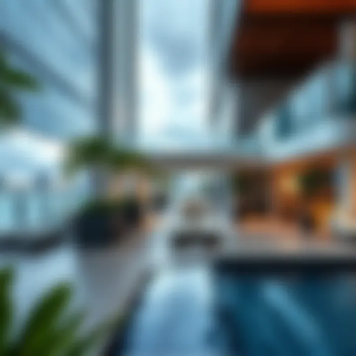 Luxurious amenities at Marina Quays West highlighting the lifestyle offerings