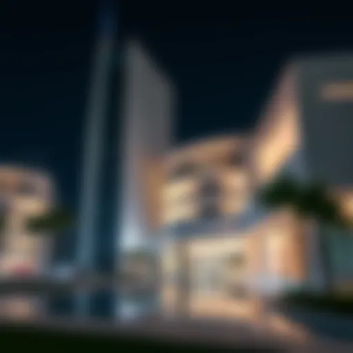 Architectural design of مساكن لولينا showcasing modern aesthetics