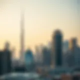 Stunning skyline of Dubai showcasing luxury apartments