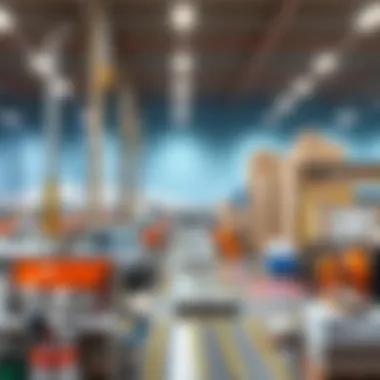 State-of-the-Art Manufacturing in Industrial City Dubai Advanced manufacturing facilities within Industrial City Dubai highlighting technological progress
