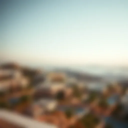 Panoramic view of Jebel Ali Hills showcasing residential architecture