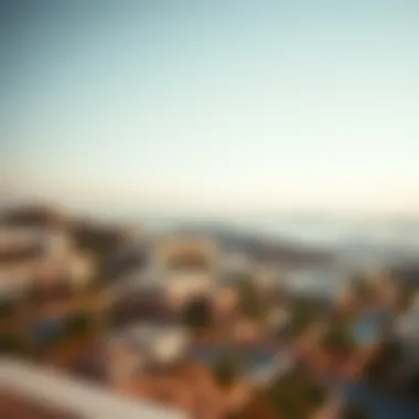 Stunning Panoramic View of Jebel Ali Hills Panoramic view of Jebel Ali Hills showcasing residential architecture
