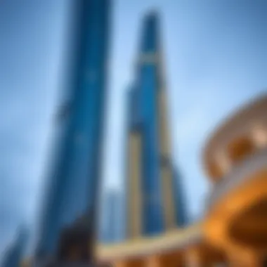 Innovative Architecture of Metropolis Tower Architectural details highlighting the innovative design of Metropolis Tower