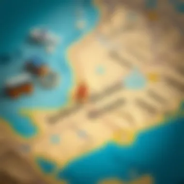 Map of Jebel Ali Free Zone Map highlighting Jebel Ali Free Zone and surrounding areas